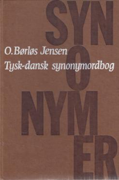 Synonymer. Tysk-dansk synonymordbog