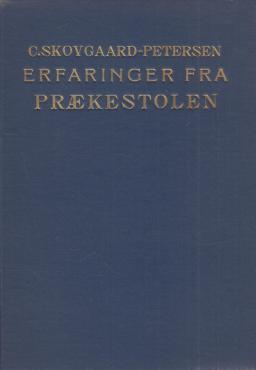 Erfaringer fra prækestolen