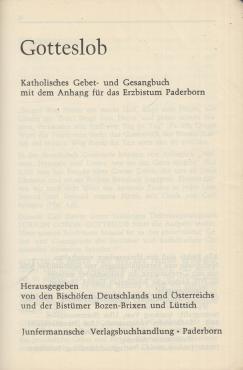 Gotteslob.