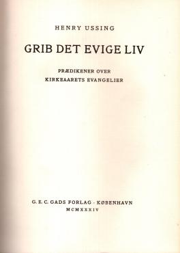 Grib det evige liv (i én bog)