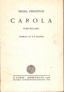 Carola : Fortællinger