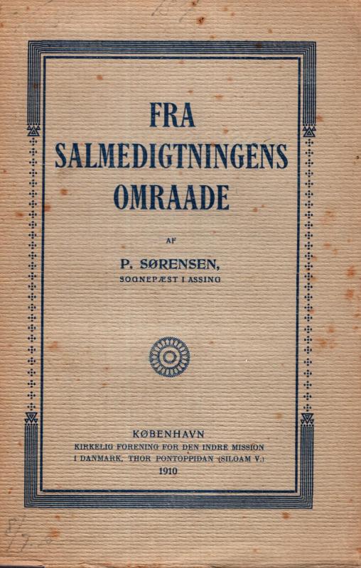 Fra Salmedigtningens område