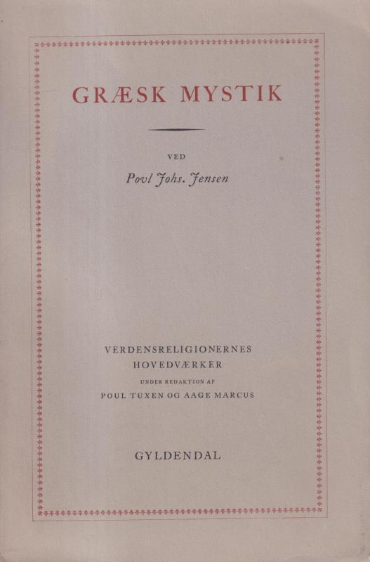 Græsk mystik