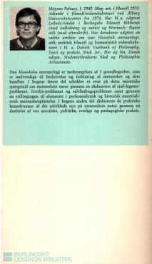 Filosofisk antropologi