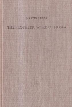 The Prophetic Word of Hosea