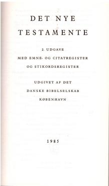 Det Nye Testamente (1977) ¤ hb.
