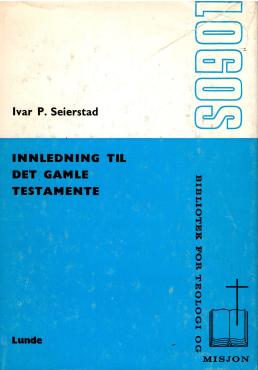 Innledning til det gamle testamente