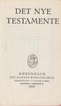 Det nye testamente af 1948 ¤