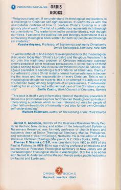 Christ's Lordship & Religious Pluralism