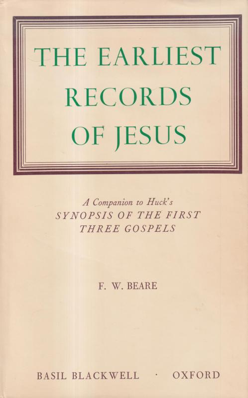 The Earliest Records of Jesus