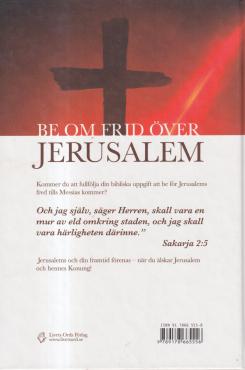 Be om frid över Jerusalem (som ny)