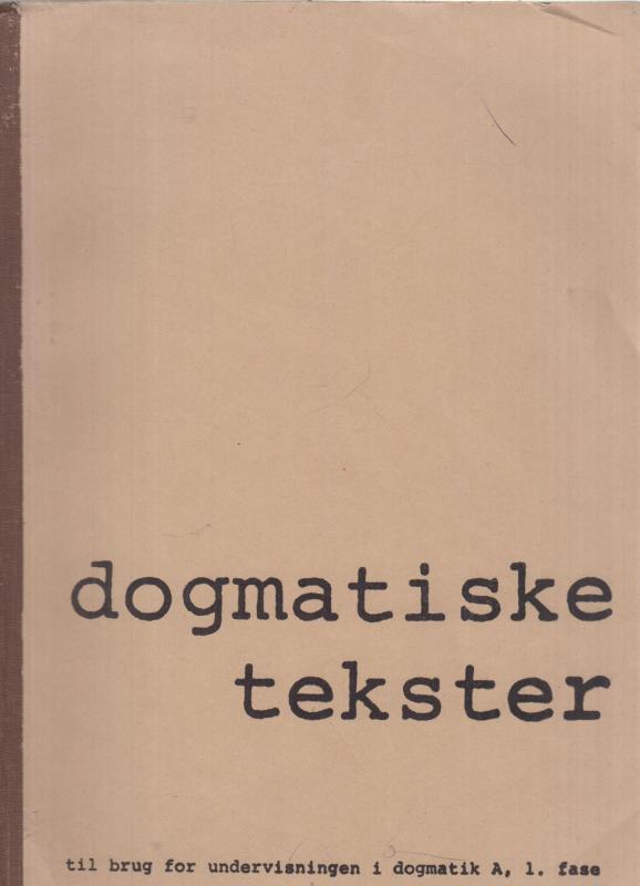 Dogmatiske tekster