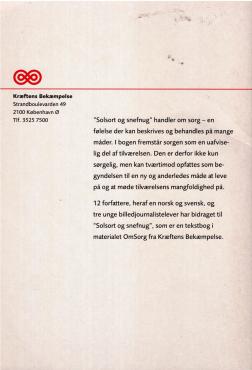 Solsort og snefnug