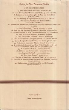 Angels and Principalities (Society for New Testament Studies. Monograph Series 42)