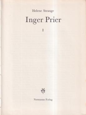 Inger Prier (2 bøger)