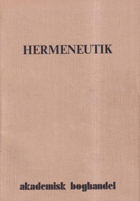 Hermeneutik