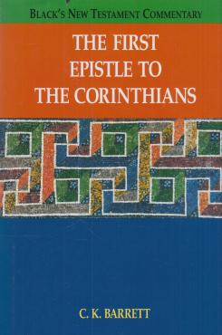 The First Epistle To The Corinthians