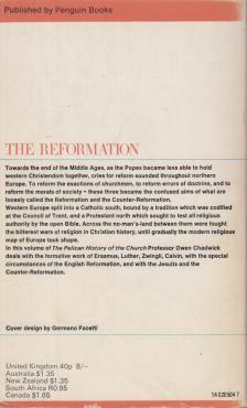 The Reformation (The Pelican History of the Church 3)