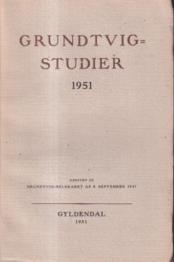 Grundtvig studier 1951