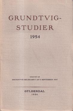Grundtvig studier 1954