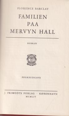Familien på Mervyn Hall