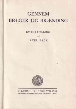 Gennem bølger og brænding