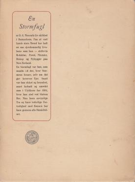 En stormfugl, om D.G.Monrad