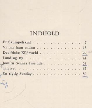 Fra land og by, 7 fortællinger