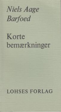 Korte bemærkninger