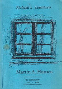 Martin A. Hansen, et mindeskrift, v. R. L: Lauritzen