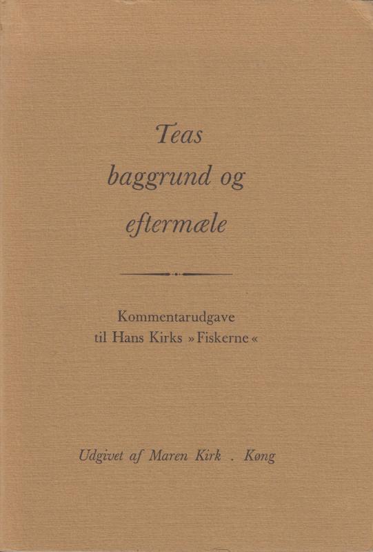 Teas baggrund og eftermæle