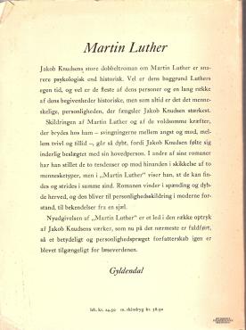 Martin Luther, angst-mod