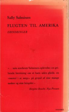 Flugten til Amerika, erindringer