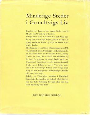 Minderige steder i Grundtvigs liv