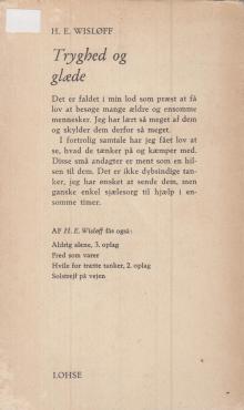 Tryghed og glæde