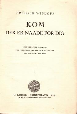 Kom der er nåde for dig