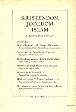 Kristendom. Jødedom, Islam