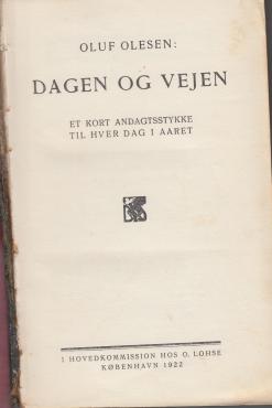 Dagen og vejen