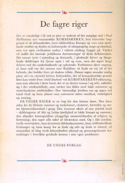 De fagre riger (Korsfarerne I)