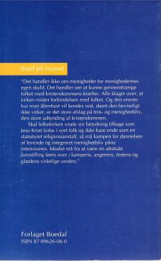 Bryd jer nyjord, om menigheden og dens livsvilkår i folkekirken