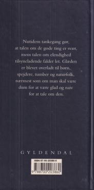 Glæden, om laster og dyder