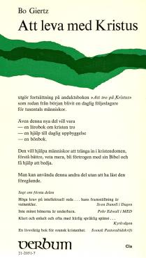Att leva med Kristus