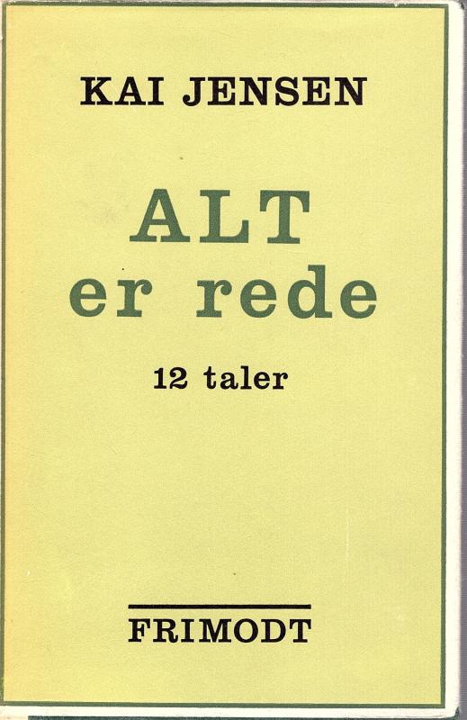 Alt er rede - 12 taler