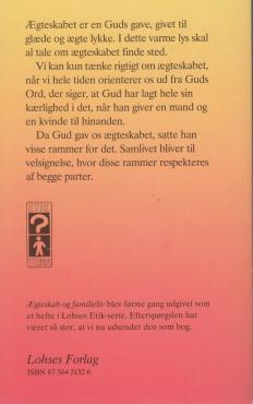 Ægteskab og familieliv
