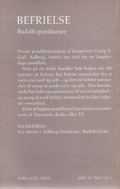 Befrielse. Budolfi-prædikener (hb)