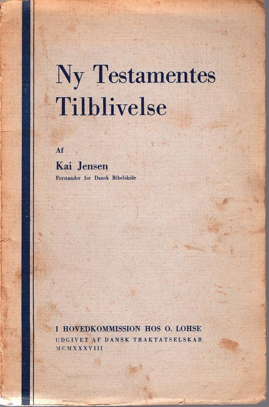 Ny Testamentes tilblivelse