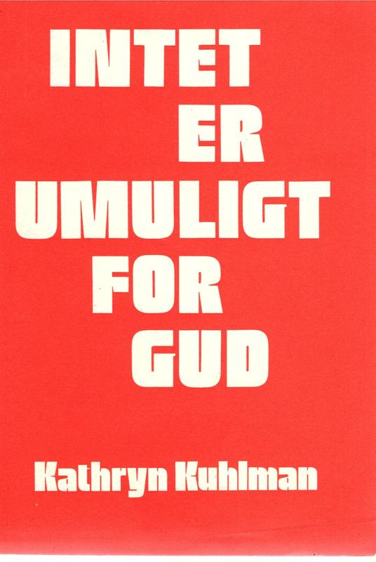 Intet er umuligt for Gud