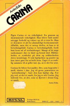 Carina, pige som kom ud af stofmisbrug