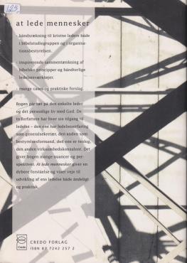 At lede mennesker - om kristent lederskab