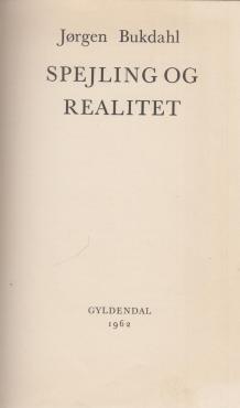 Spejling og realitet